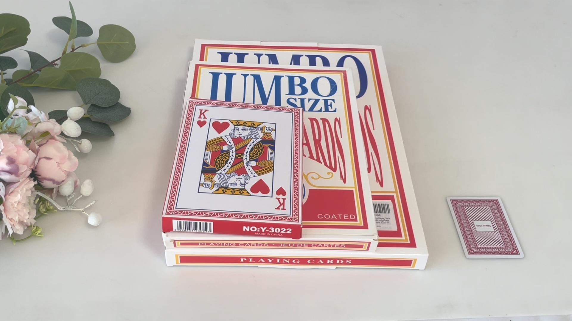 Amazon.com: Yuanhe Jumbo Large Playing Cards