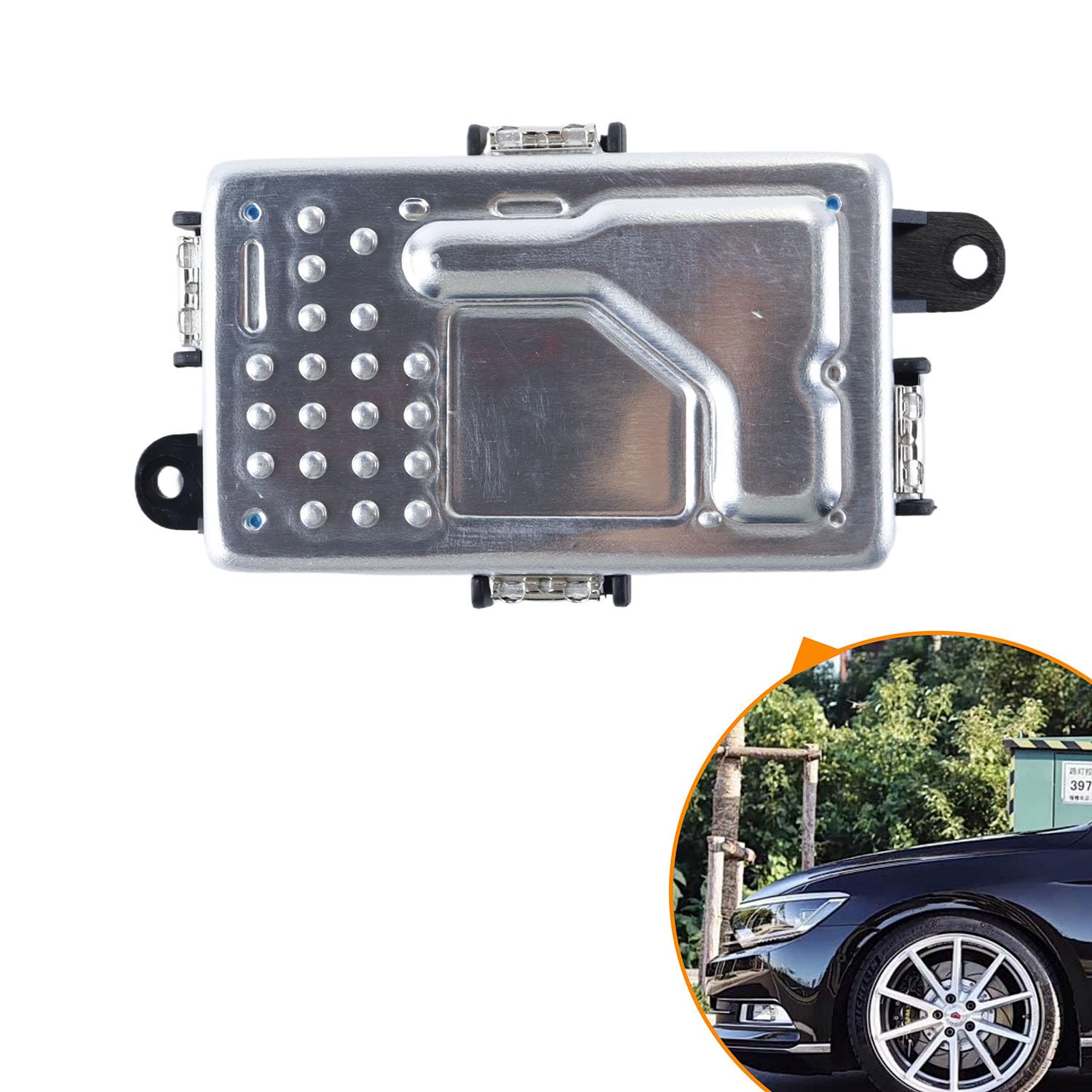 Regolatore della ventola del riscaldatore del resistore del motore del ventilatore per Mercedes Classe C E CLS S204 W204 S212 W212 C204 A207 C207 C218 X218 con parte A2128702110