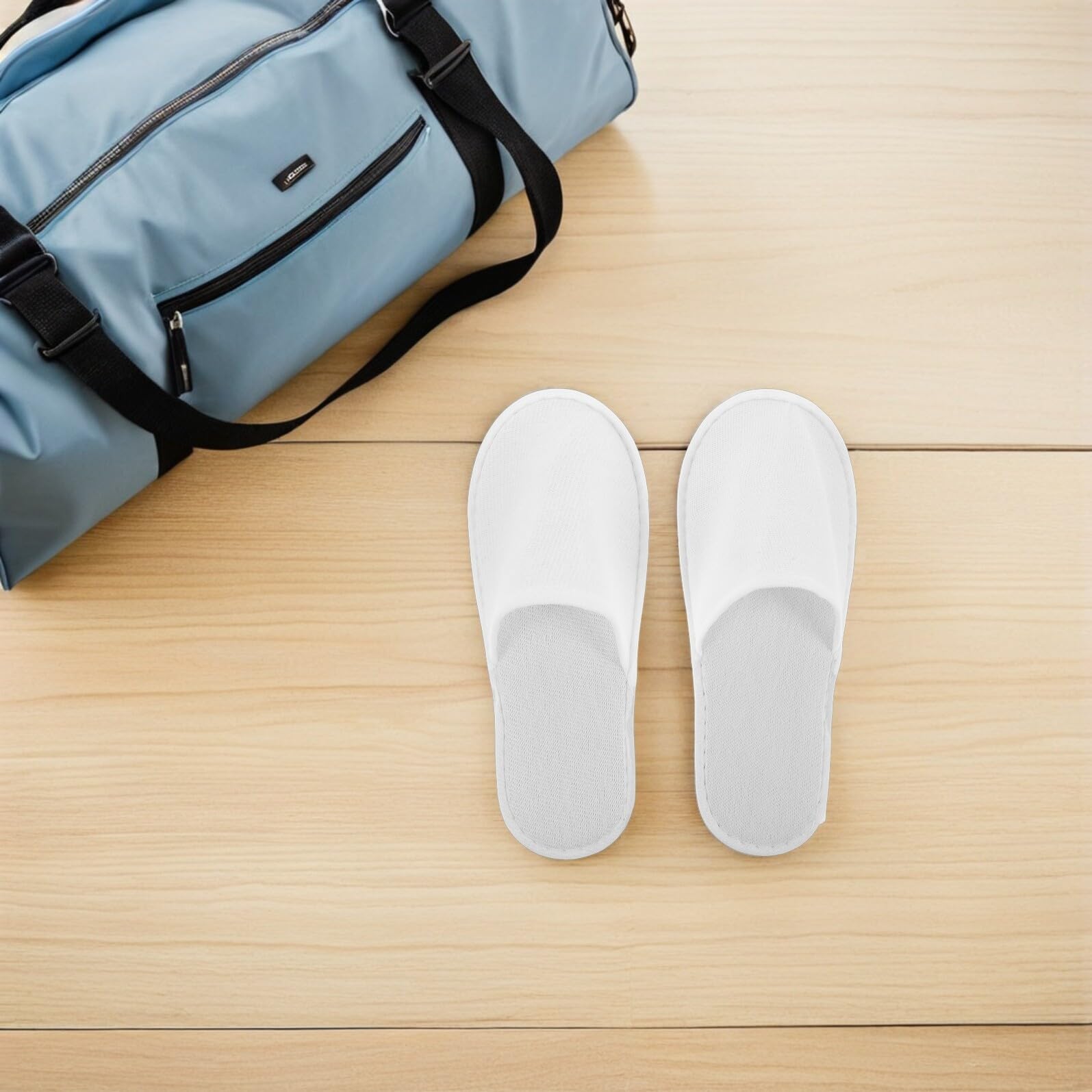 28paare Einweg-hausschuhe mit Rutschfester Sohle als Gästeschuhe für Reisen Hotels und Spas Unisex Leicht und Bequem