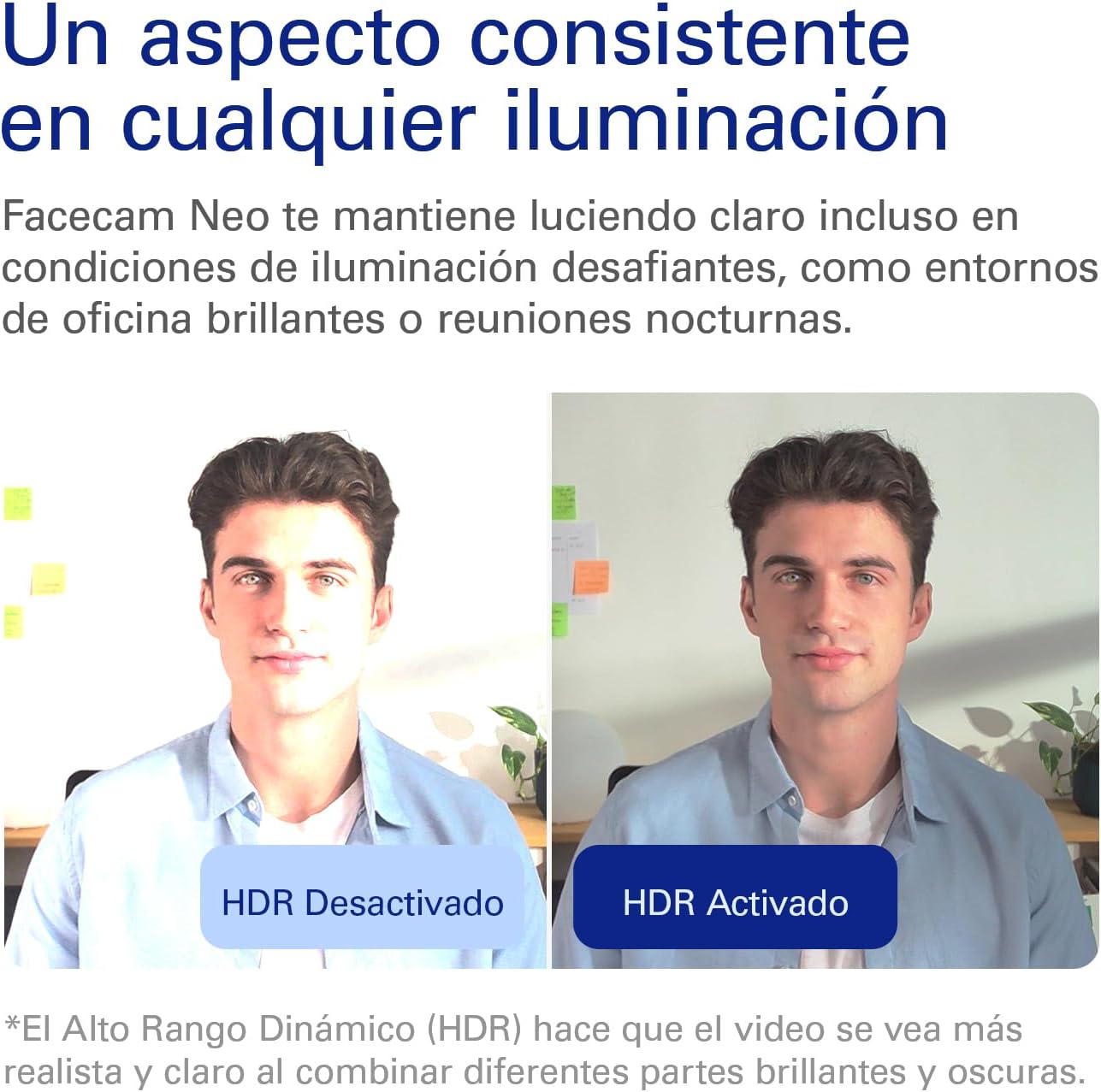 Elgato Facecam Neo – Webcam Full HD con obturador de privacidad, corrección de luz, ideal para videollamadas y Streaming, Teams, Zoom, Slack, OBS, YouTube y más – USB-C, Plug&Play en PC, laptop y Mac 6