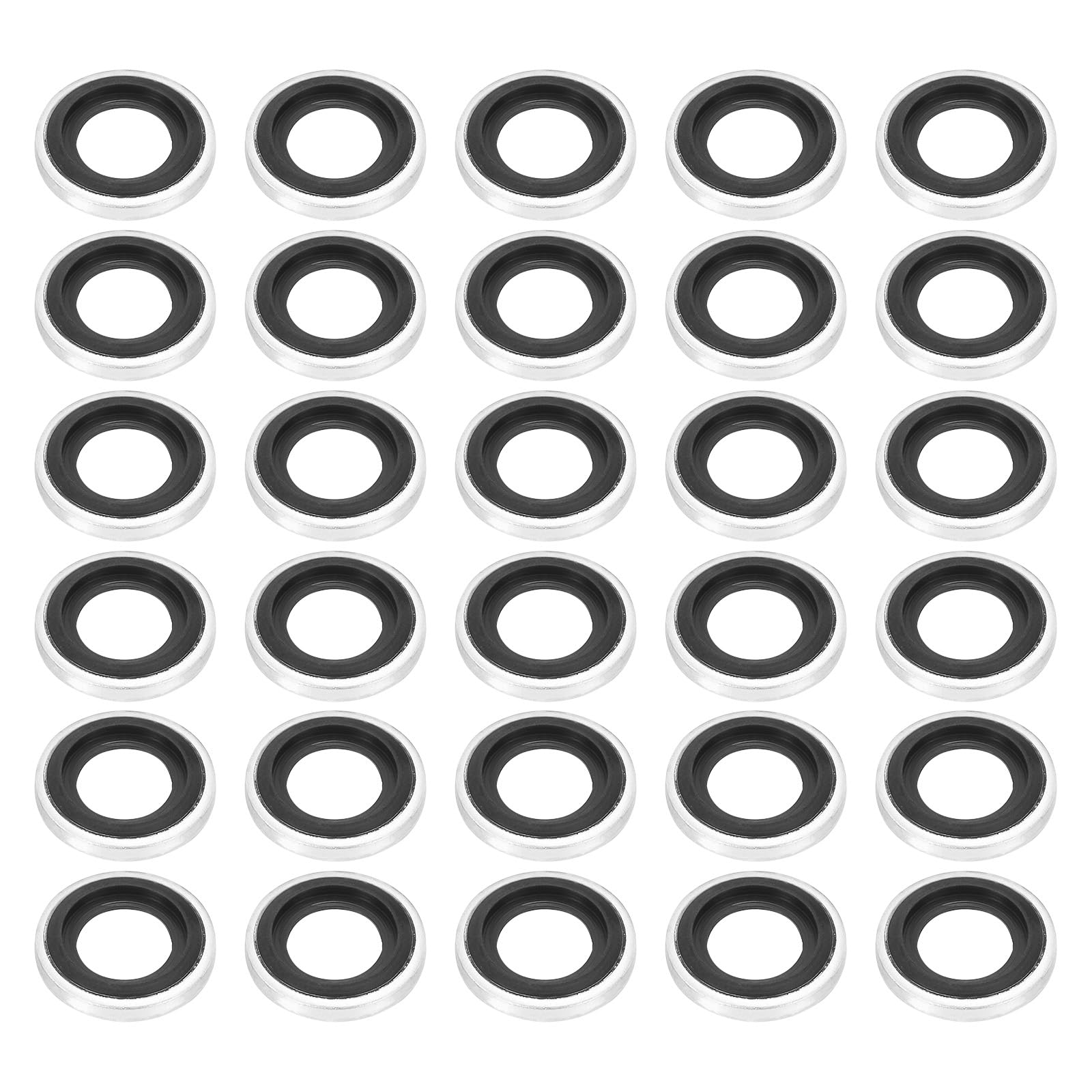 PATIKIL M16 Sealing Washers - 30 Pack -24 PATIKIL M16 Sealing Washers - 30 Pack -24