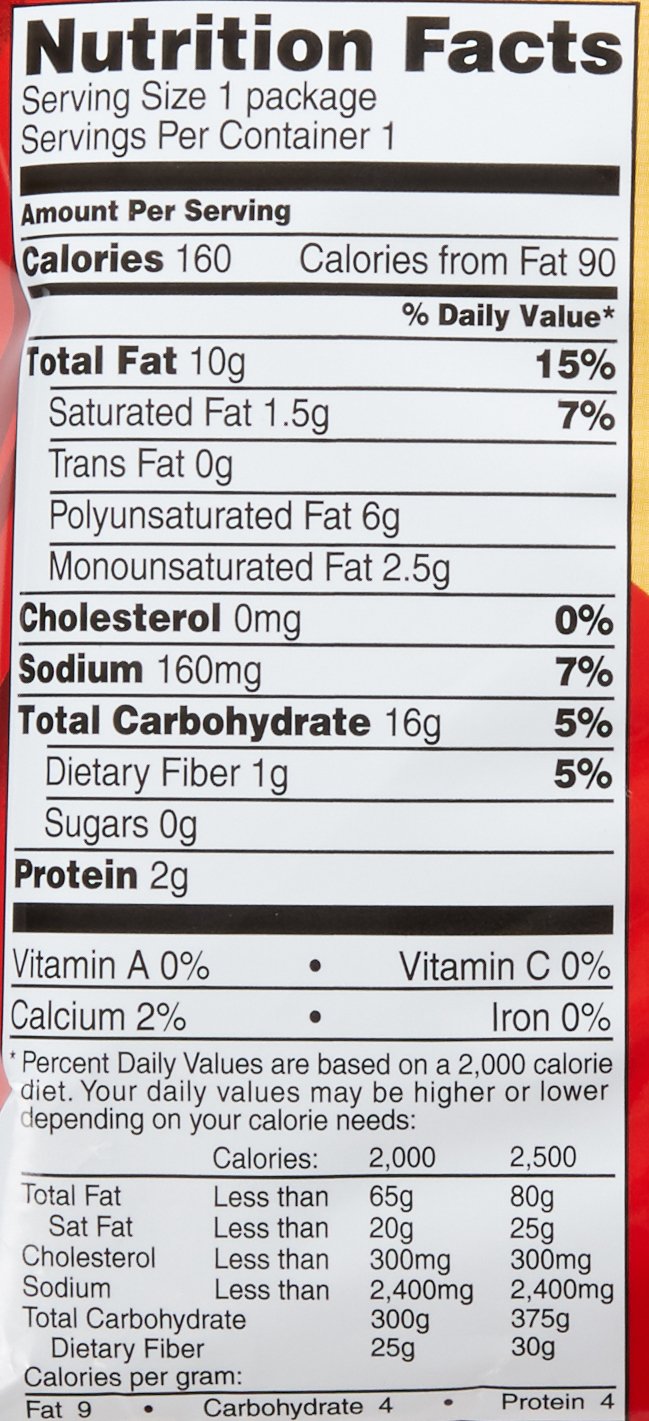Fritos Corn Chips, Regular, 1 oz Bags (Pack of 50)