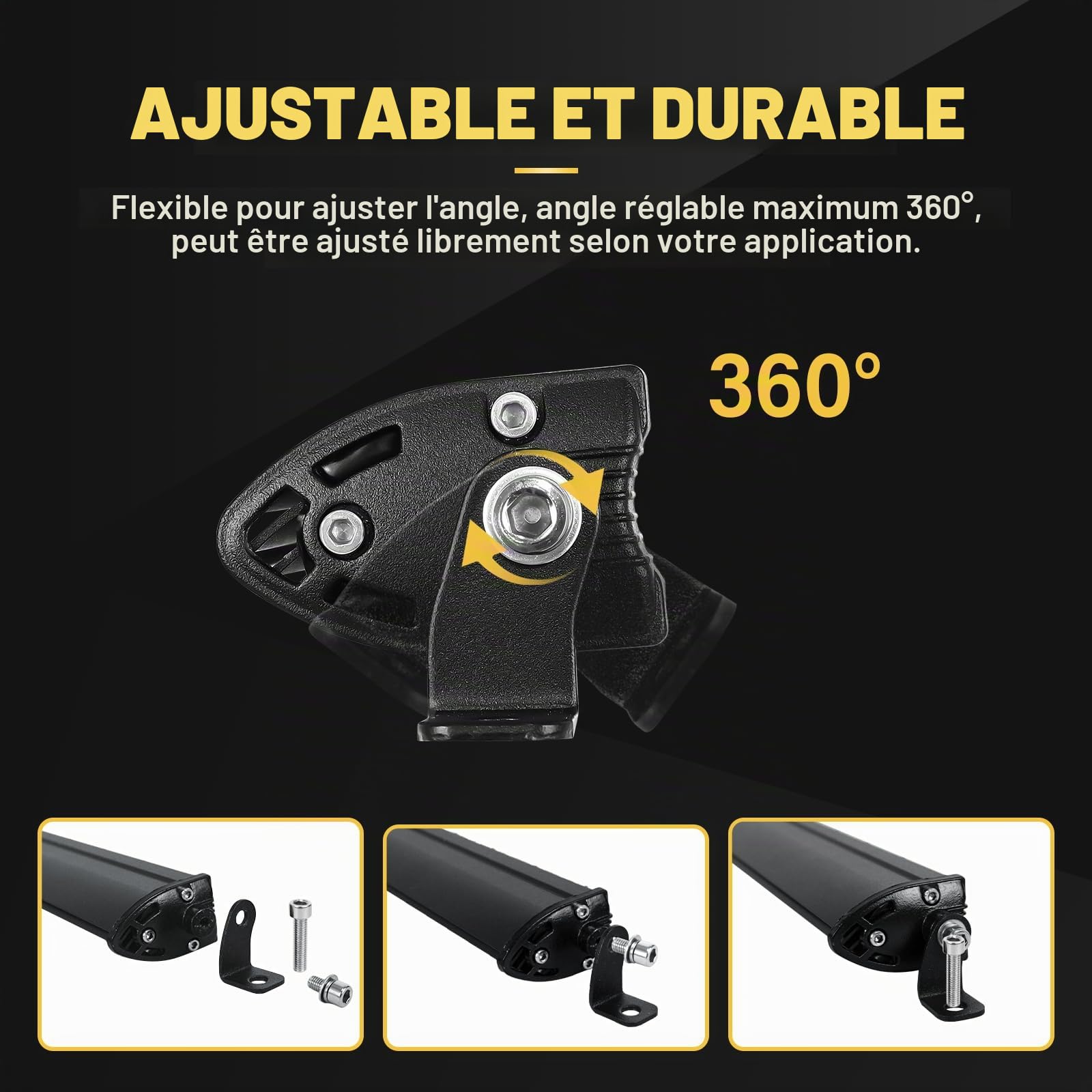 PICAA Une Rangée Barre LED, Ultra-Fine 7 Pouces 22.5cm 30W Rampe a LED | Barre Lumineuse,Faisceau Spot Longue Portée, 12V 24V, hors route Voiture Véhicules 4x4 SUV ATV Camion Tracteur,6000K