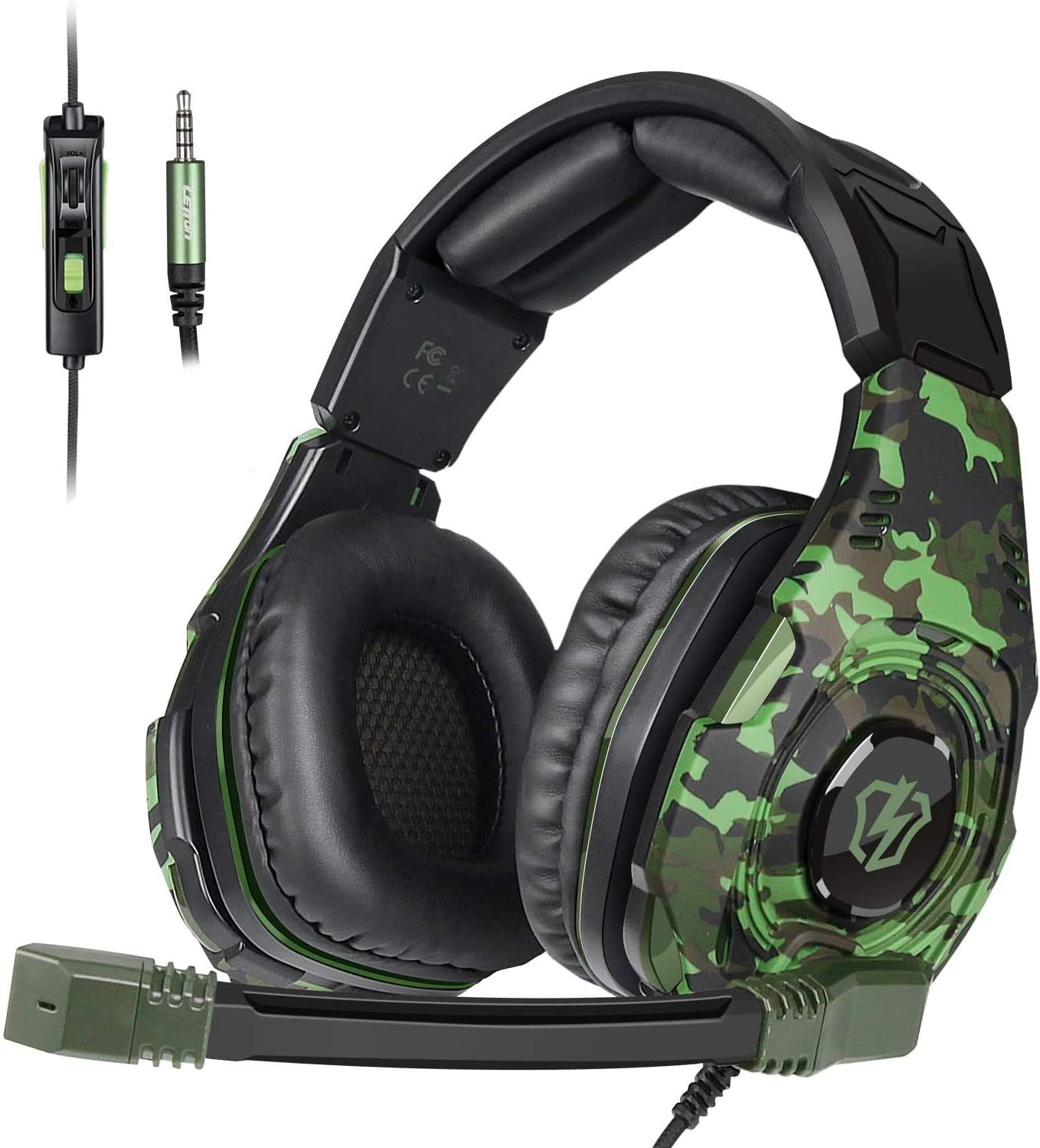 LETTON Gaming Headset Bass Surround Stereo Sound Headphones