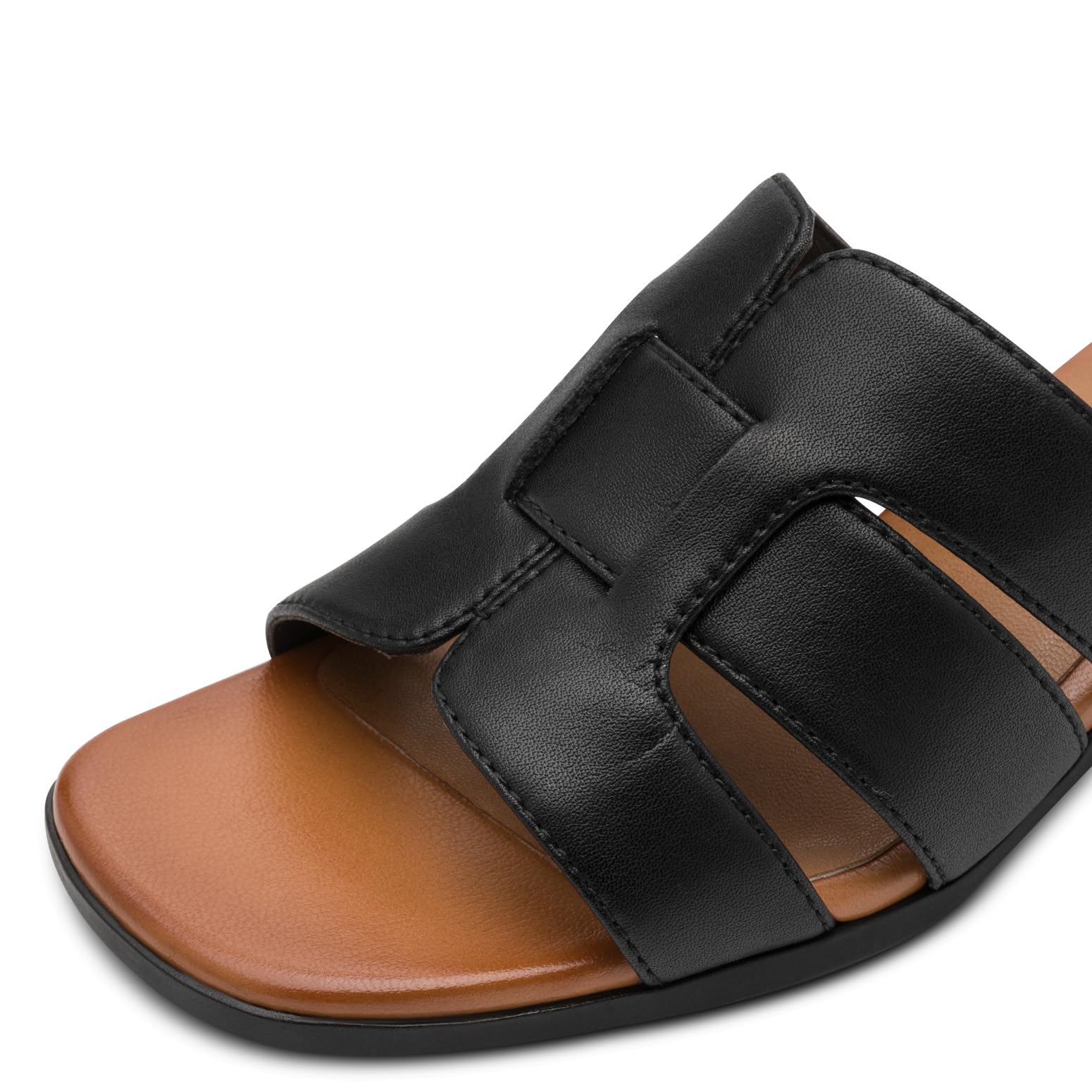 Jana Softline Leather Mule Heel 8-27766-46 Sandalia con talónMujer