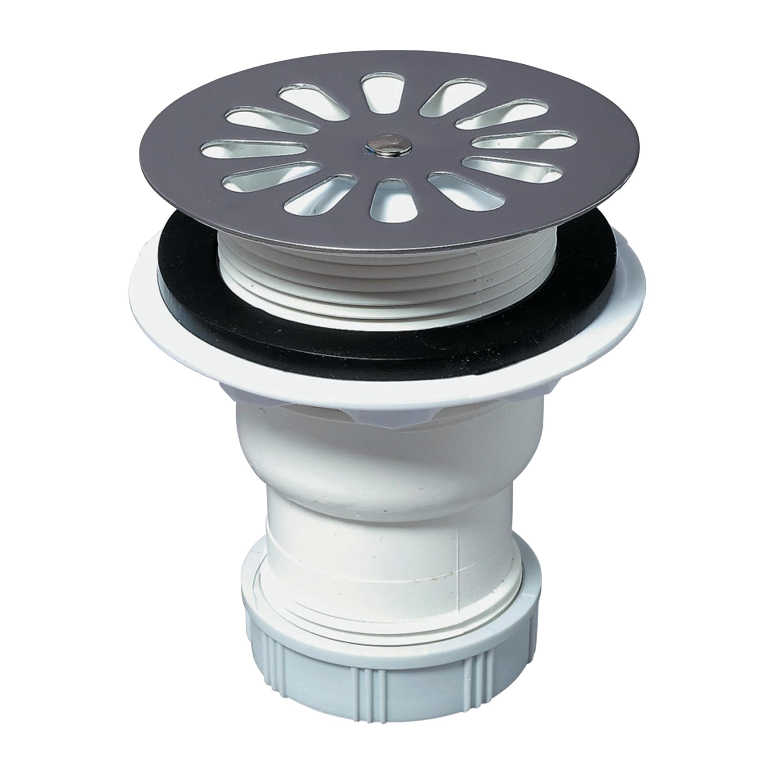 Wirquin sp411 C – Desagüe de ducha con salida vertical roscado diámetro 60