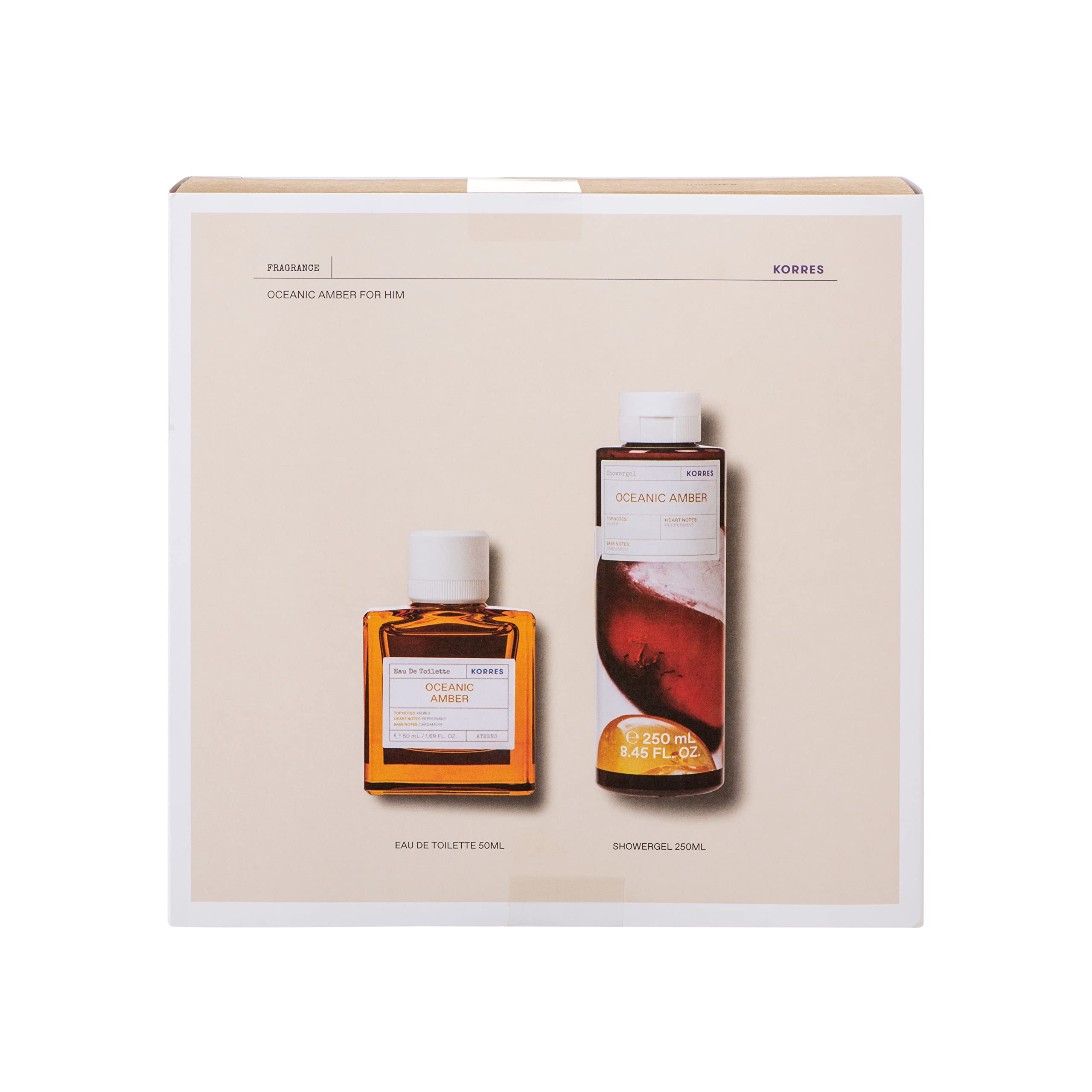 Oceanic Amber Eau de toilette + Gel douche