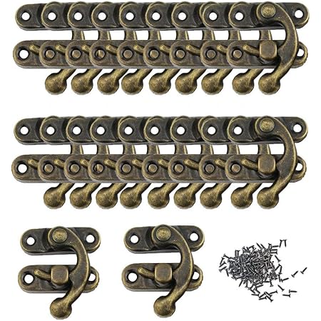 CHARNIÈRE BOÎTE EN Bois Design Rétro Pour Armoire De Cuisine Et Petite