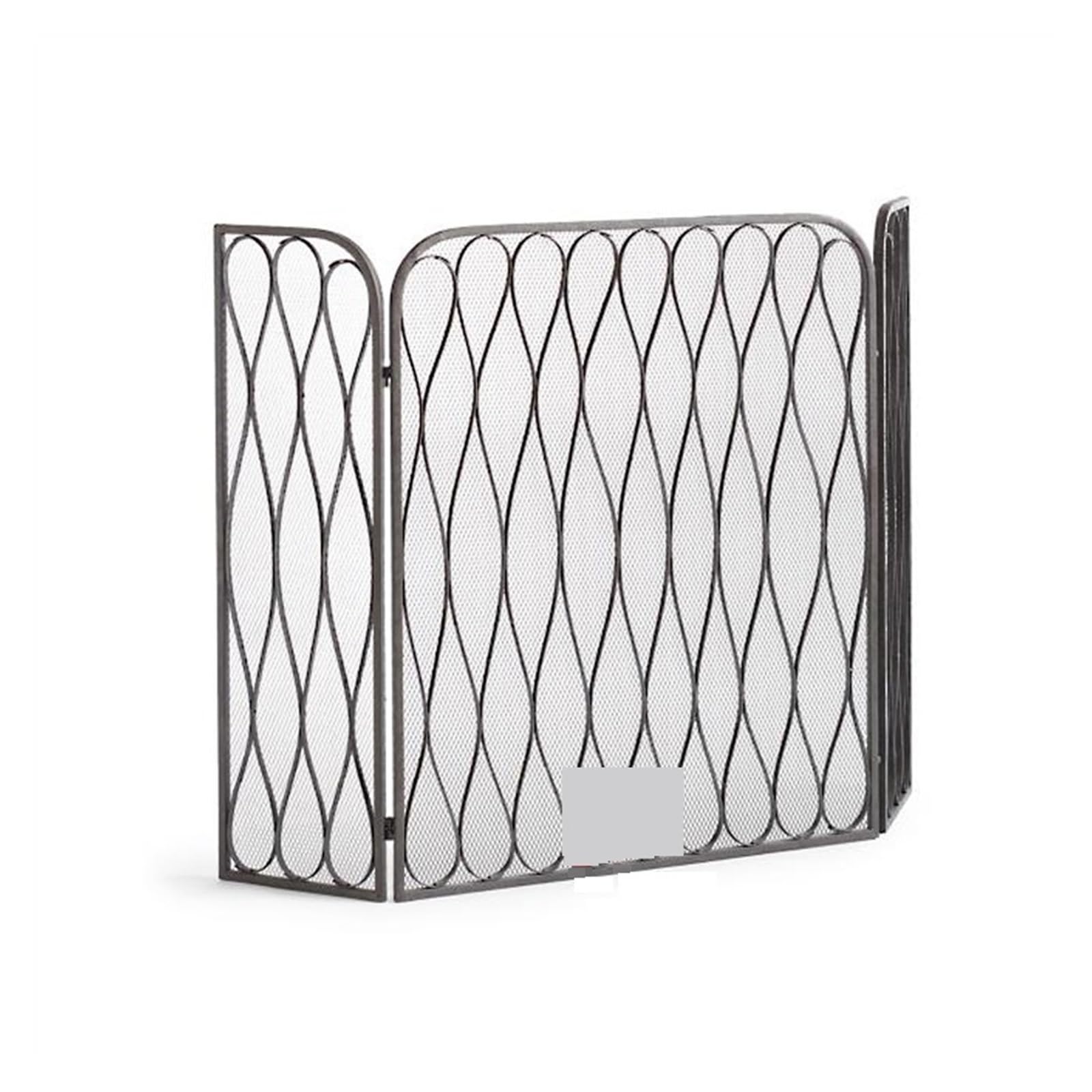 Schermi per Caminetti di Guardia Divisorio for guardrail in metallo con schermo for camino in stile europeo nero con recinzione protettiva in ferro con decorazione a rete Accessori per Caminetti in Re