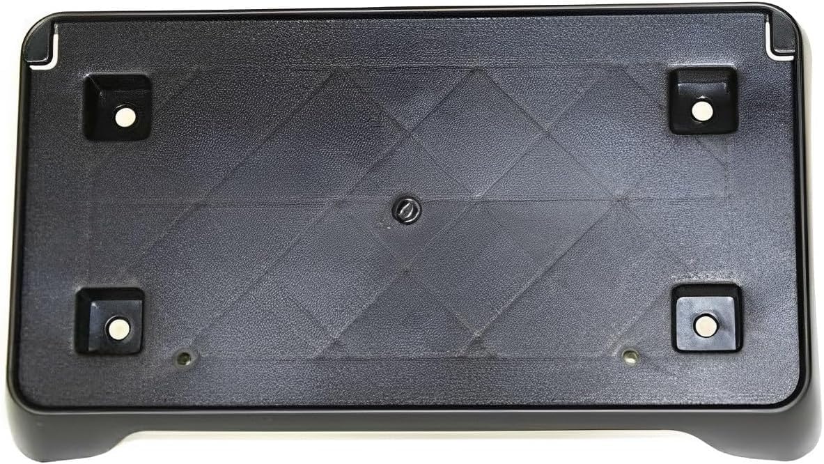 DAT AUTO PARTS Front Bumper License Plate Frame Tag Mounting Bracket Holder Replacement for 2006-2010 Dodge Charger Black Textured Made of Plastic CH1068117 4806190AA