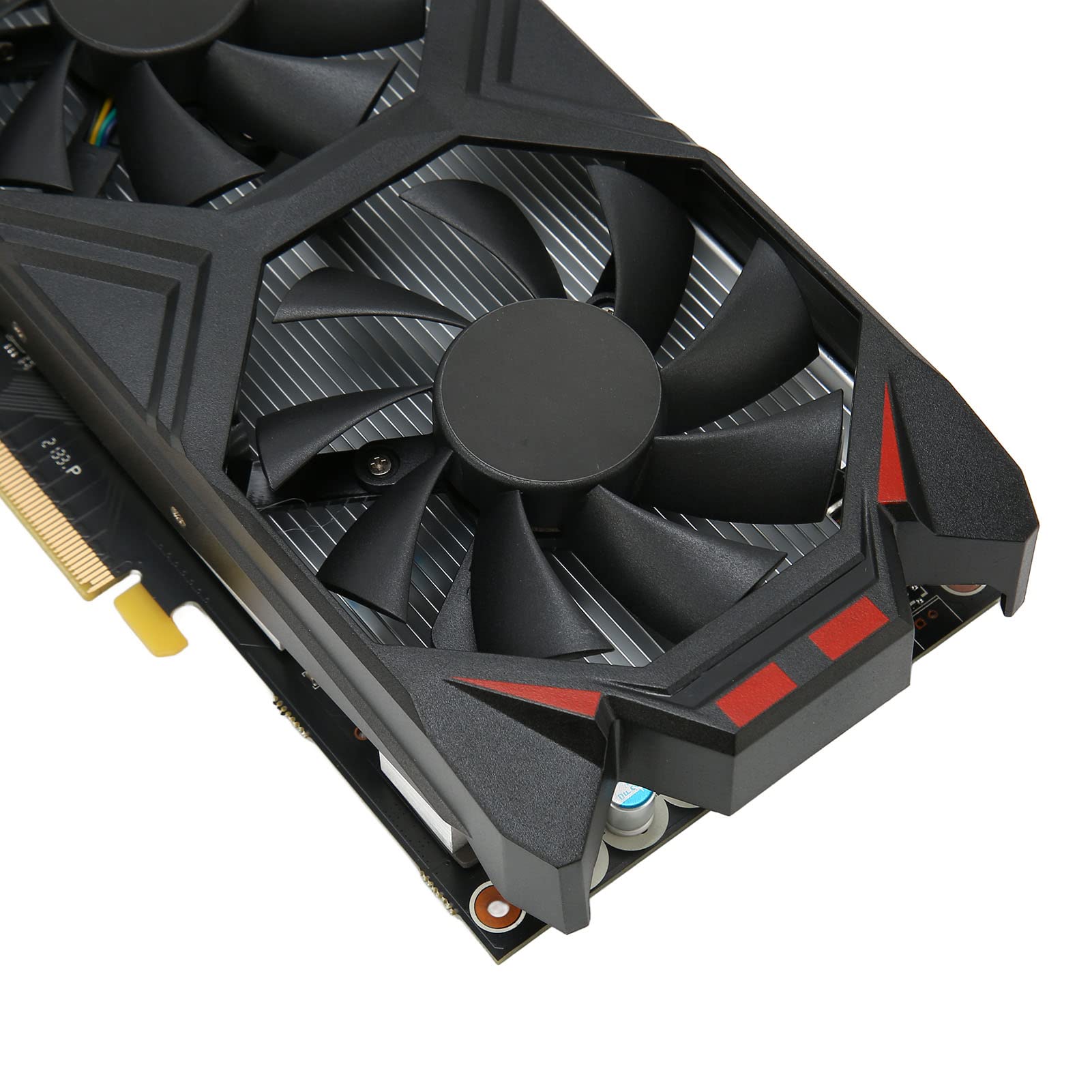 Scheda Grafica, Scheda Video 2GB GDDR5 128bit, Doppia Ventola con Tecnologia Intelligente della Ventola 0db for Computer Desktop (2G)