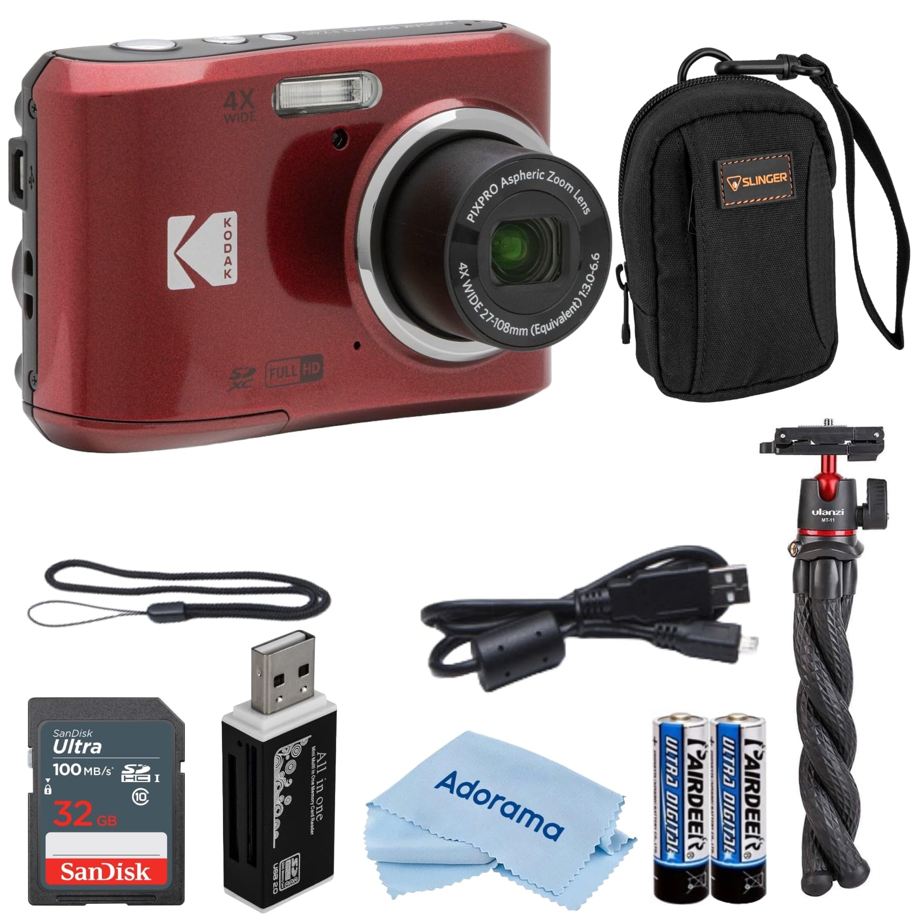 Amazon | Kodak (コダック) PIXPRO FZ45 Friendly Zoom 16MP フルHD 