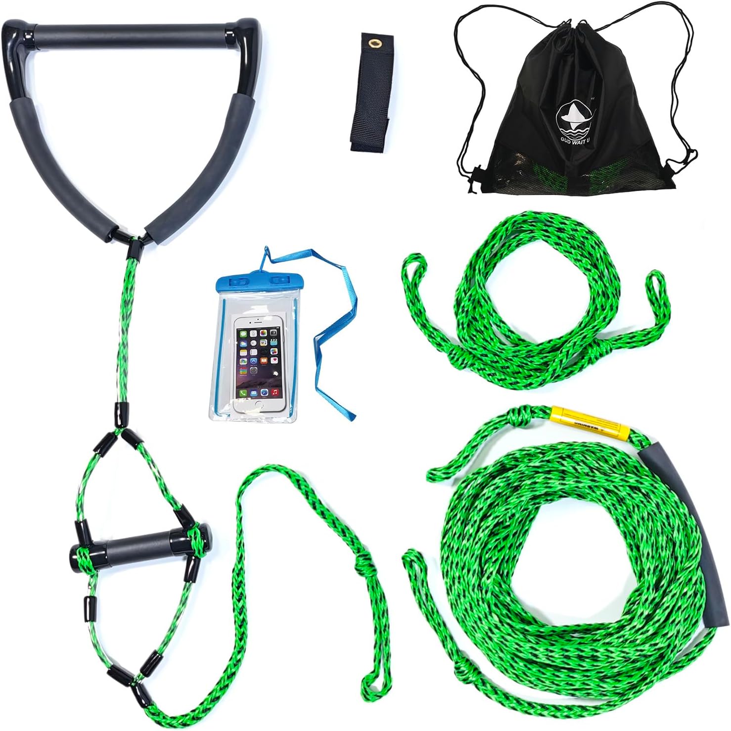 75feet Wakeboard Rope with 2 Handles, Tow Rope for tubing, ski Rope, Boat Tow Rope, Water ski Rope