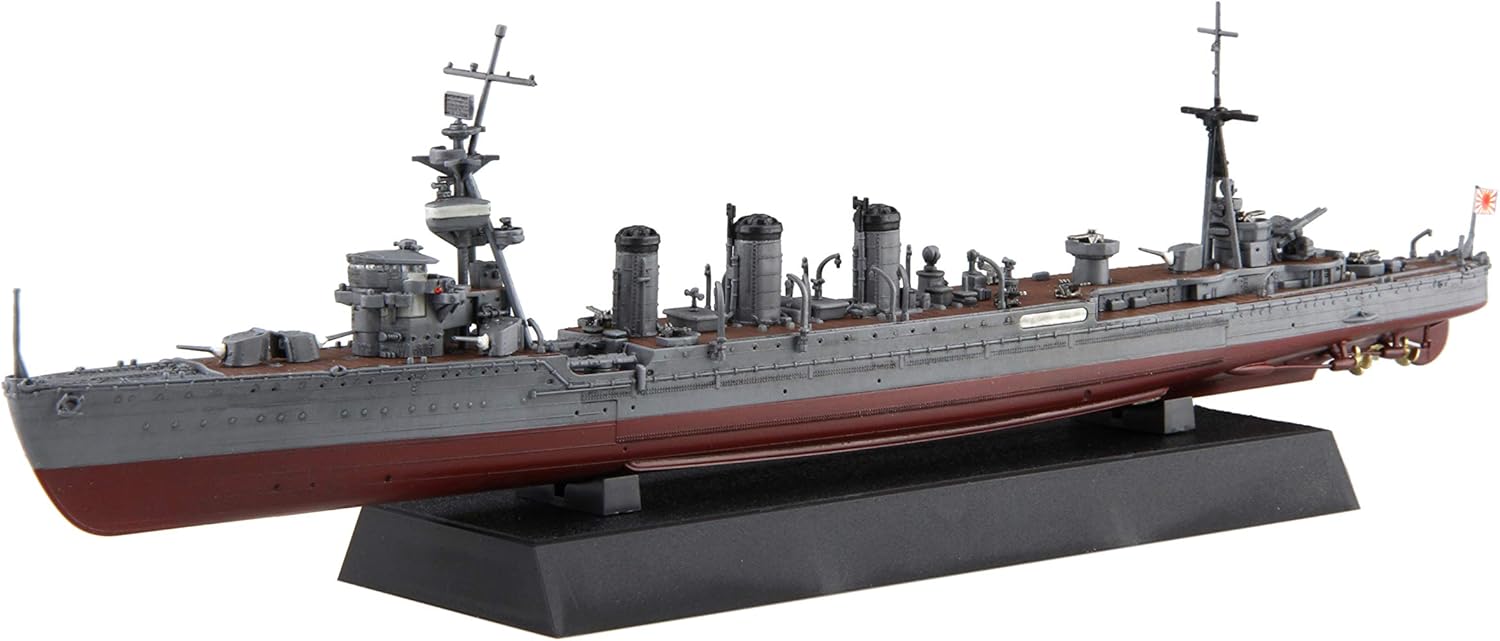 Fujimi 1/700 Scale Ship Next Series No. 18 Japanese Navy Light Cruiser Tama Showa 19/Operation Iichi Ship NX18 - Plastic Model Building Kit # 460710