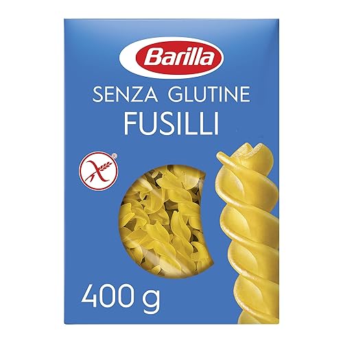 Immagine del prodotto Barilla Pasta Fusilli, Pasta Corta Dietetica di Mais Bianco, Mais Giallo e Riso, Senza Glutine - 400 gr