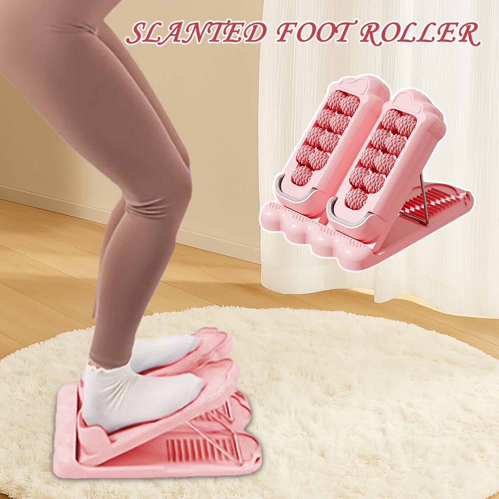 Rodillo de Masaje para Pies Herramienta de Masaje Muscular Ajustable
