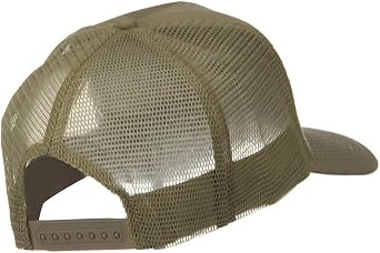 Solid Cotton Twill Mesh Prostyle Cap - Khaki