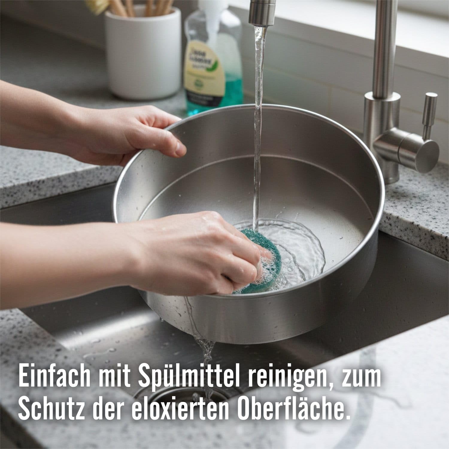 AOS Set | enthält Cake Masters Runde Backform 25/20/15 cm x 10 cm – Nahtlos aus extra dickem, eloxiertem Aluminium – Profi-Backformen für hohe Kuchen & Torten