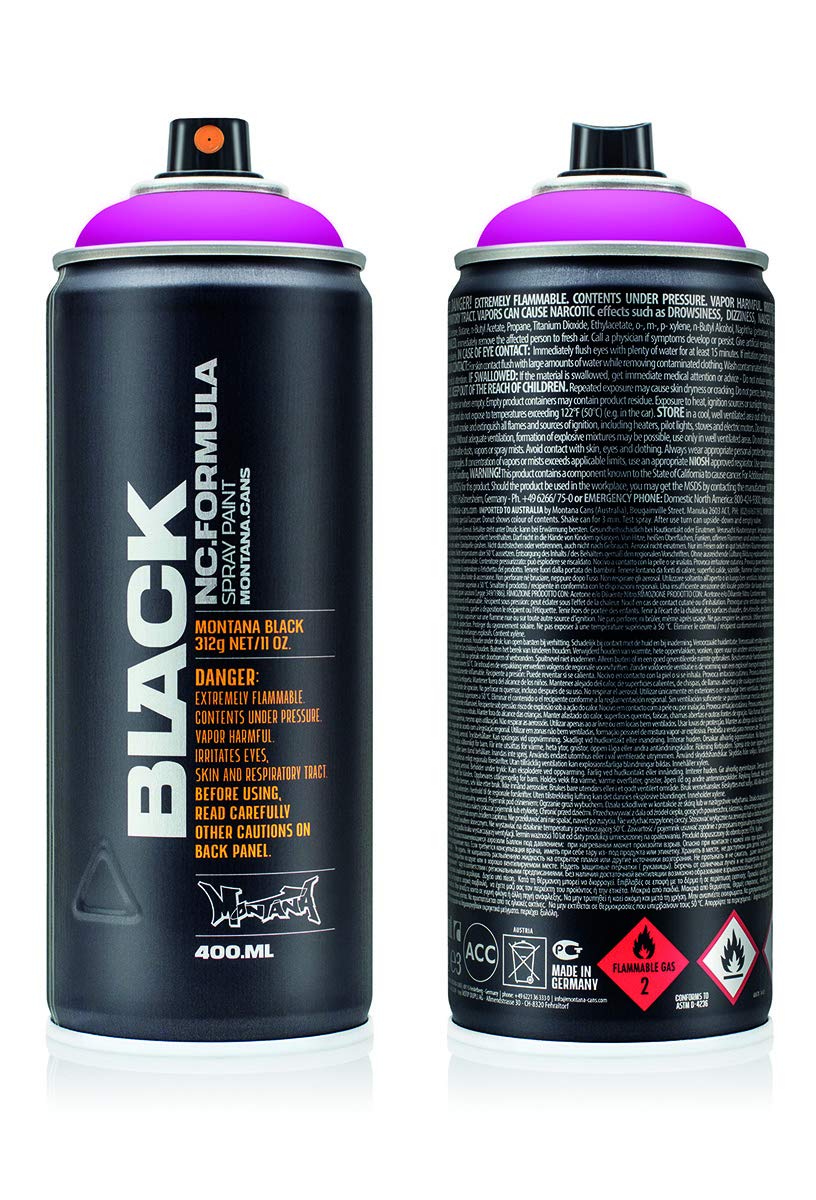 MONTANACans Montana BLACK 400ml Color, Freak Spray Paint