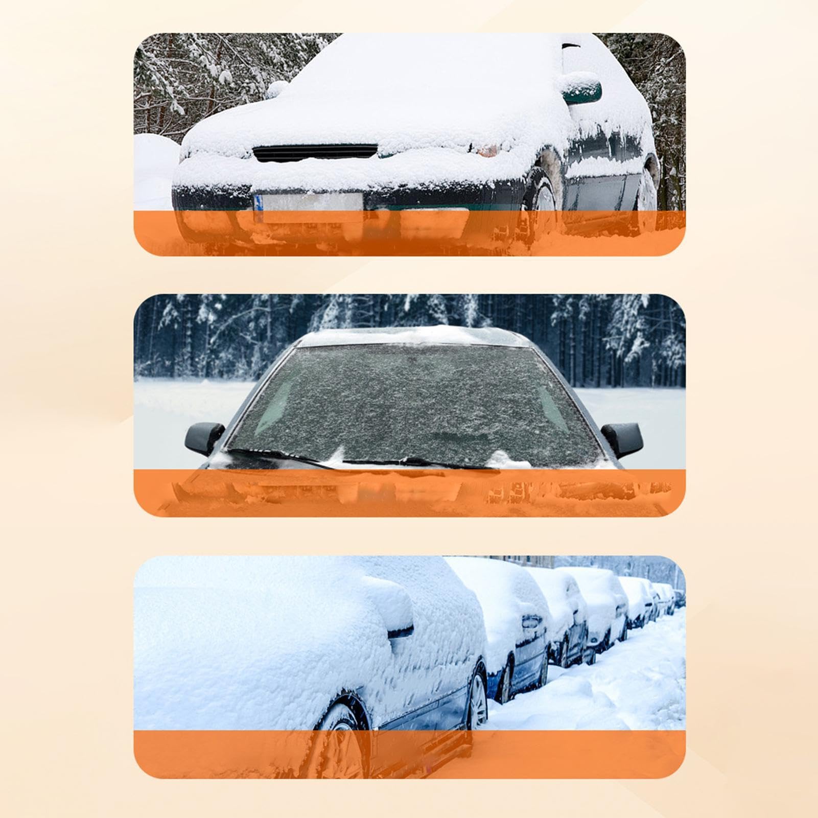 Raschietti Ghiaccio per Parabrezza Auto Rimuovi e Pulitore Parabrezza | Spazzola Raschietto Neve Auto Per SUV Camion Parabrezza Outdoor Inverno Manutenzione Guida Pendolarismo Quotidiana