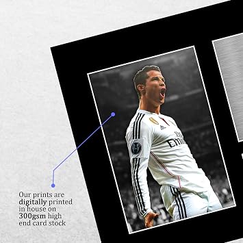 HWC Trading Cristiano Ronaldo Gifts Printed Signed Autograph Picture for Football Fans and Supporters - A4