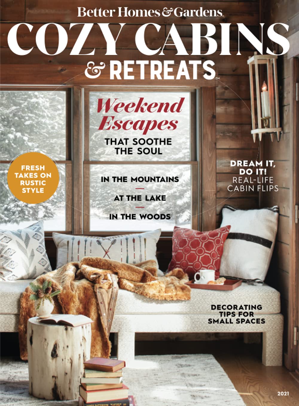 Better Homes & Gardens Cozy Cabin Retreats