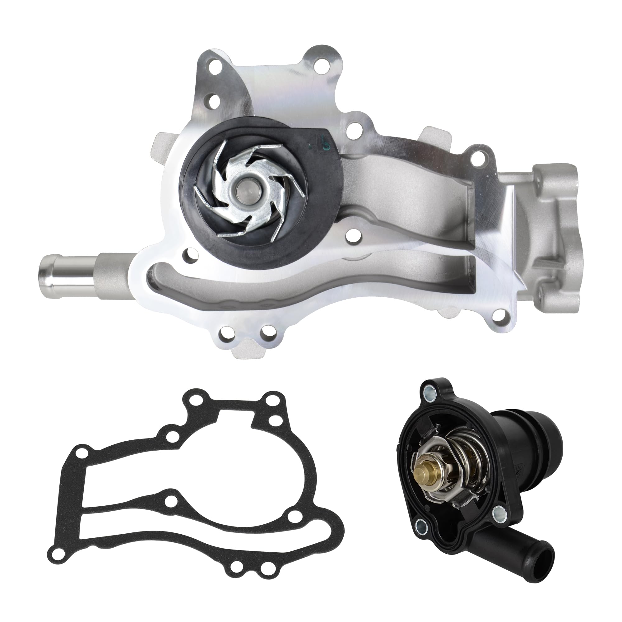 Yongtoparts AW6662 Water Pump Thermostat Kit 902-808 Compatible with Chevy Cruze 2011-2016, Sonic 2012-2020, Trax 2013-2020, Buick Encore L4 1.4L