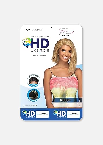 Miniatura 4 de Vivica A. Fox REESE, pelo sintético, peluca de encaje natural para bebé, color P2216, color piano, marrón claro, platino, rubio rojizo mezclado