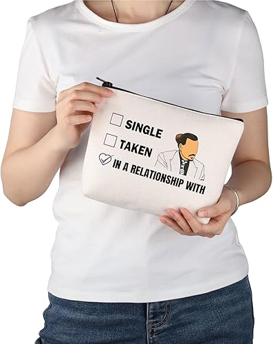 Miniatura 6 de PWHAOO Regalo inspirado en el actor para citas, bolsa de maquillaje para fanáticos