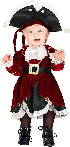 Disfraz de capitán pirata para bebés