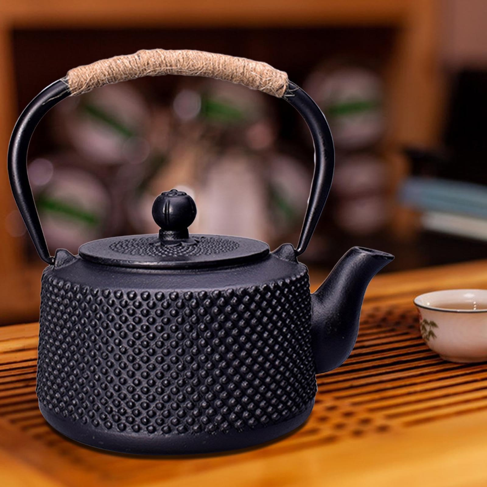 煎茶道具　柚子肌　線文　銅蓋　鉄瓶　鉄壷　V　R6428 予約商品】柚子形鉄瓶（小） – 鈴木盛久工房