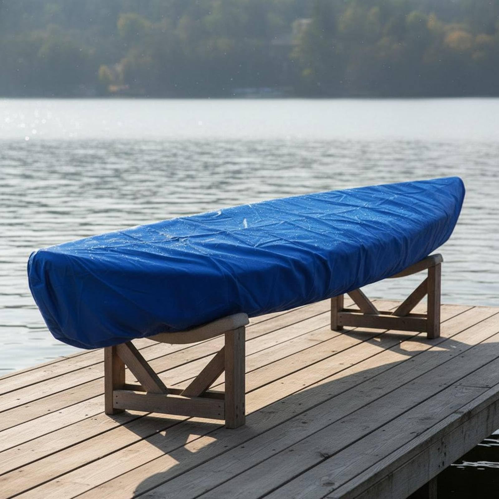 Outdoor Canopy Cover Fahrradbootabdeckung Oxford Stoff Wasserfest Staubschutz Sonnenstrahlenschutz für Transport Garten Lagerung, Schwarz, 5.1-5.5 Meter Boot