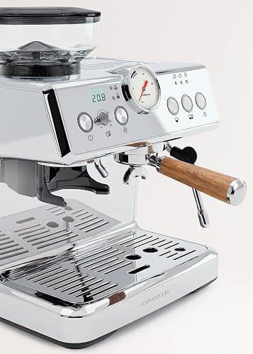 CREATE / THERA CLASSIC ADVANCE/Cafetera express semiautomática con vaporizador / 20 bares, depósito 250g, filtro 1-2 tazas, 15 ajustes de molienda, 2450W - 6
