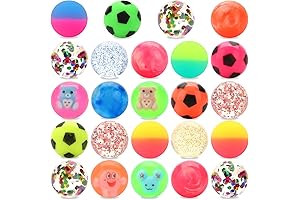 24Pcs Small Bouncy Balls Treasure Box Toys for Kids