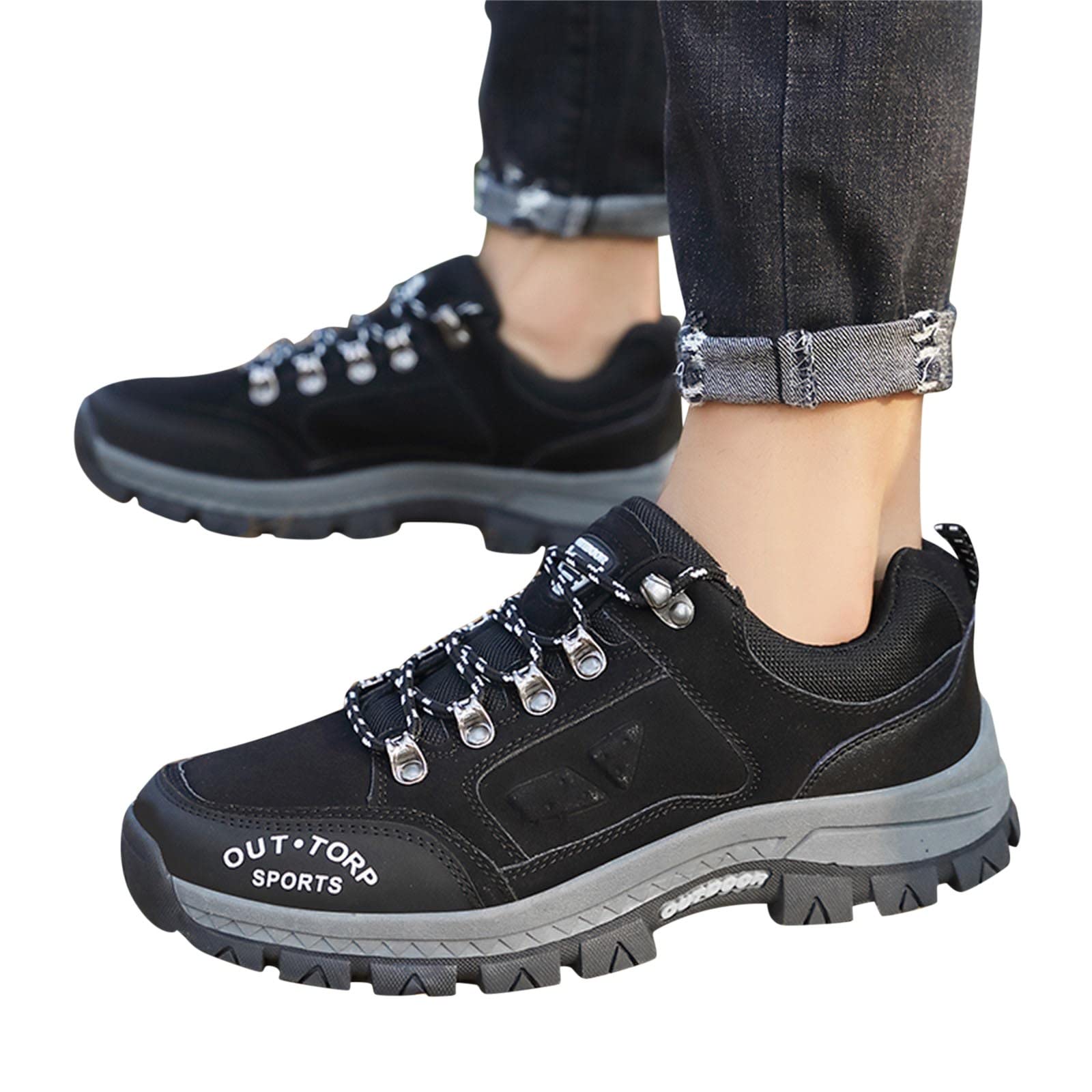 Wanderschuhe Herren Wasserdicht Atmungsaktiv - Trekkingschuhe Rutschfest