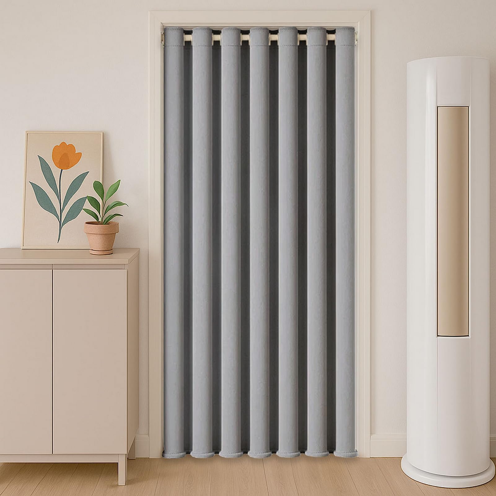 Rideaux occultants thermiques insonorisants et coupe-vent contre le froid