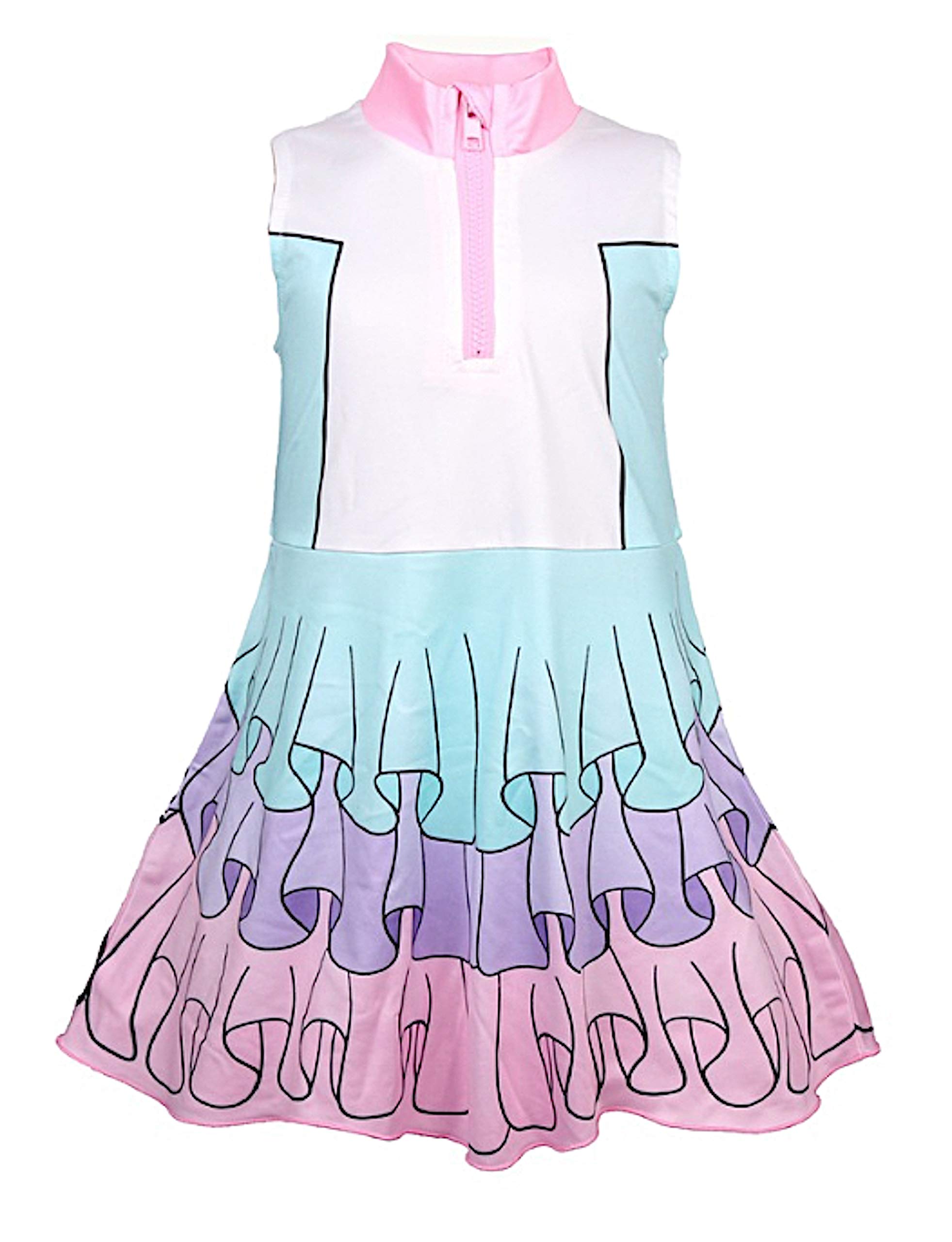 Vestido - Vestido - para niña Rosa, Azzurro 120 cm