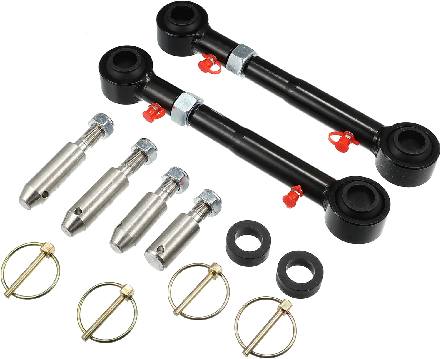 X AUTOHAUX 1 Set 2.5"6" Adjustable Sway Bar Quick Disconnect End Links