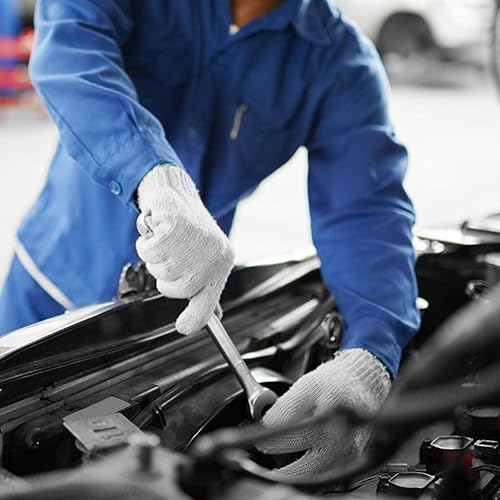 Miniatura 9 de PIONEERWORKS Juego de llaves de trinquete de cabeza flexible, juegos de llaves combinadas SAE y métricas, Craftsman herramientas de mecánica, 14