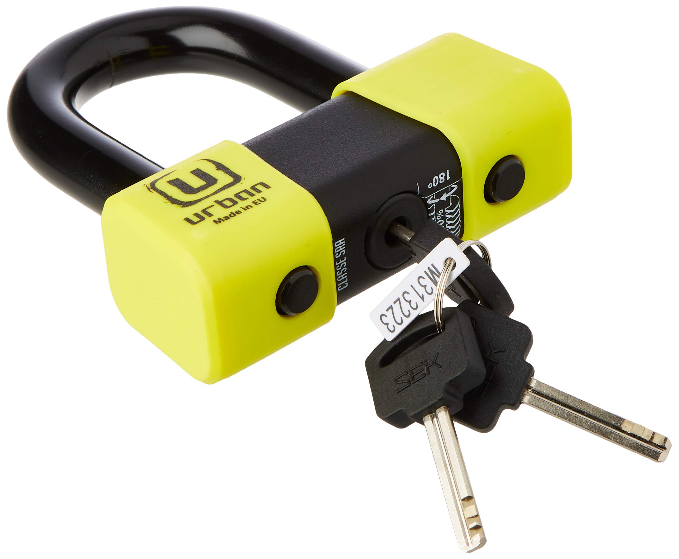 URBAN Mini U-lock UR74 Chain ø13,5mm Class SRA 120cm - Lowest Price Guarantee
