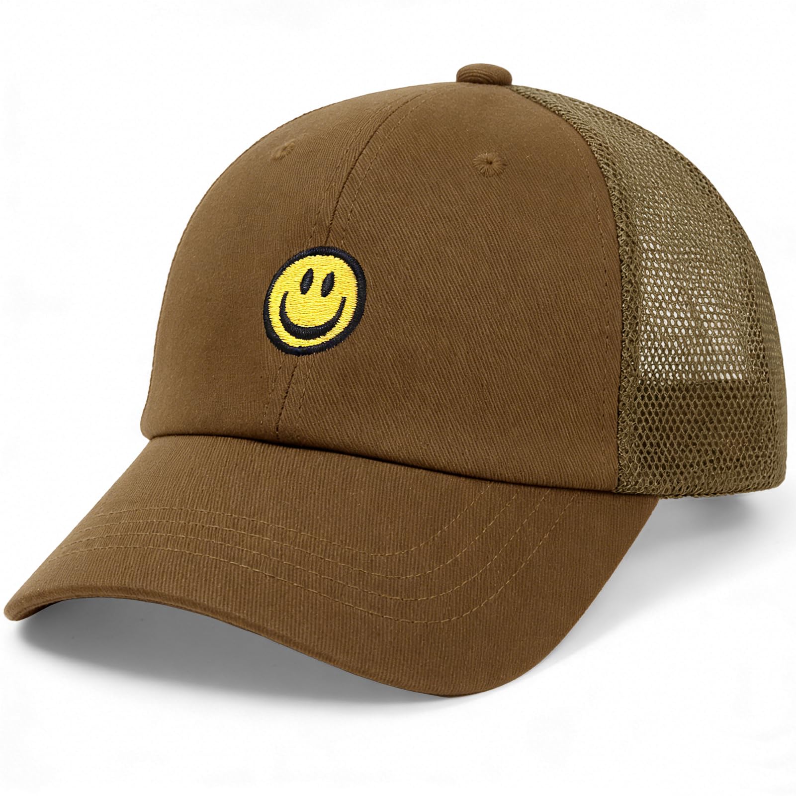 SONMONY Toddler Hat Smile Face Kids Baseball Cap Adjustable Cute Hat 3-12Y