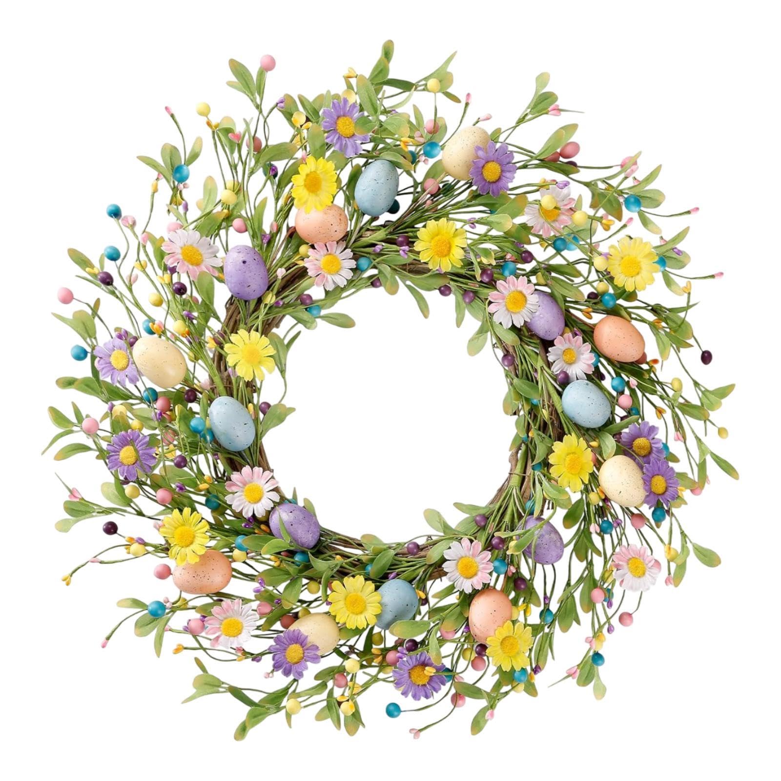 Guirnalda de Huevos de Pascua Artificiales, Guirnalda de, Guirnalda para La Puerta Principal de Una, Style D, Individual