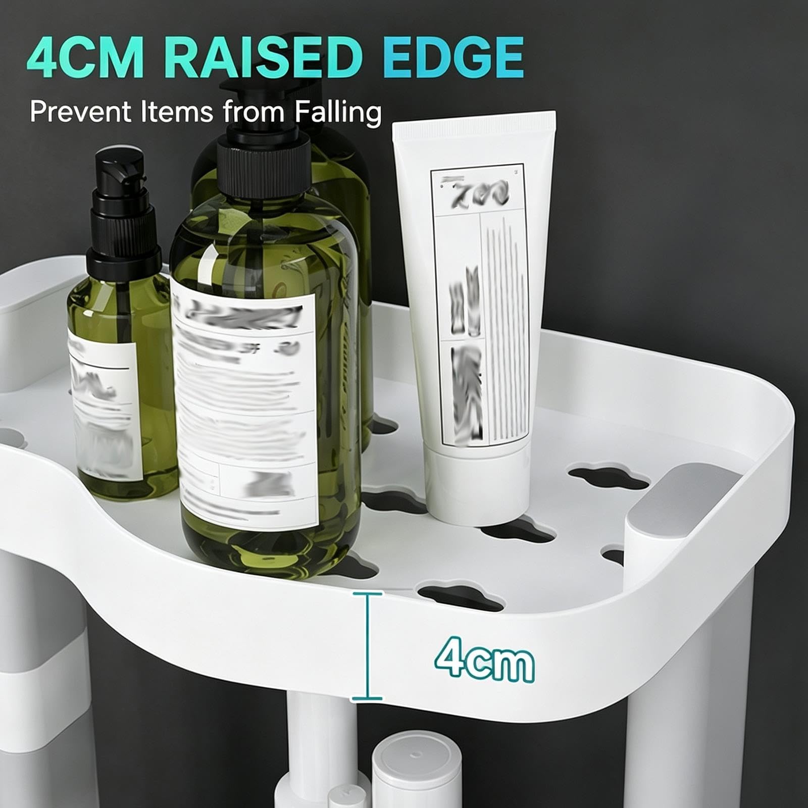 Generico Mensola WC, Scaffale Bagno Sopra Toilette, Salvaspazio