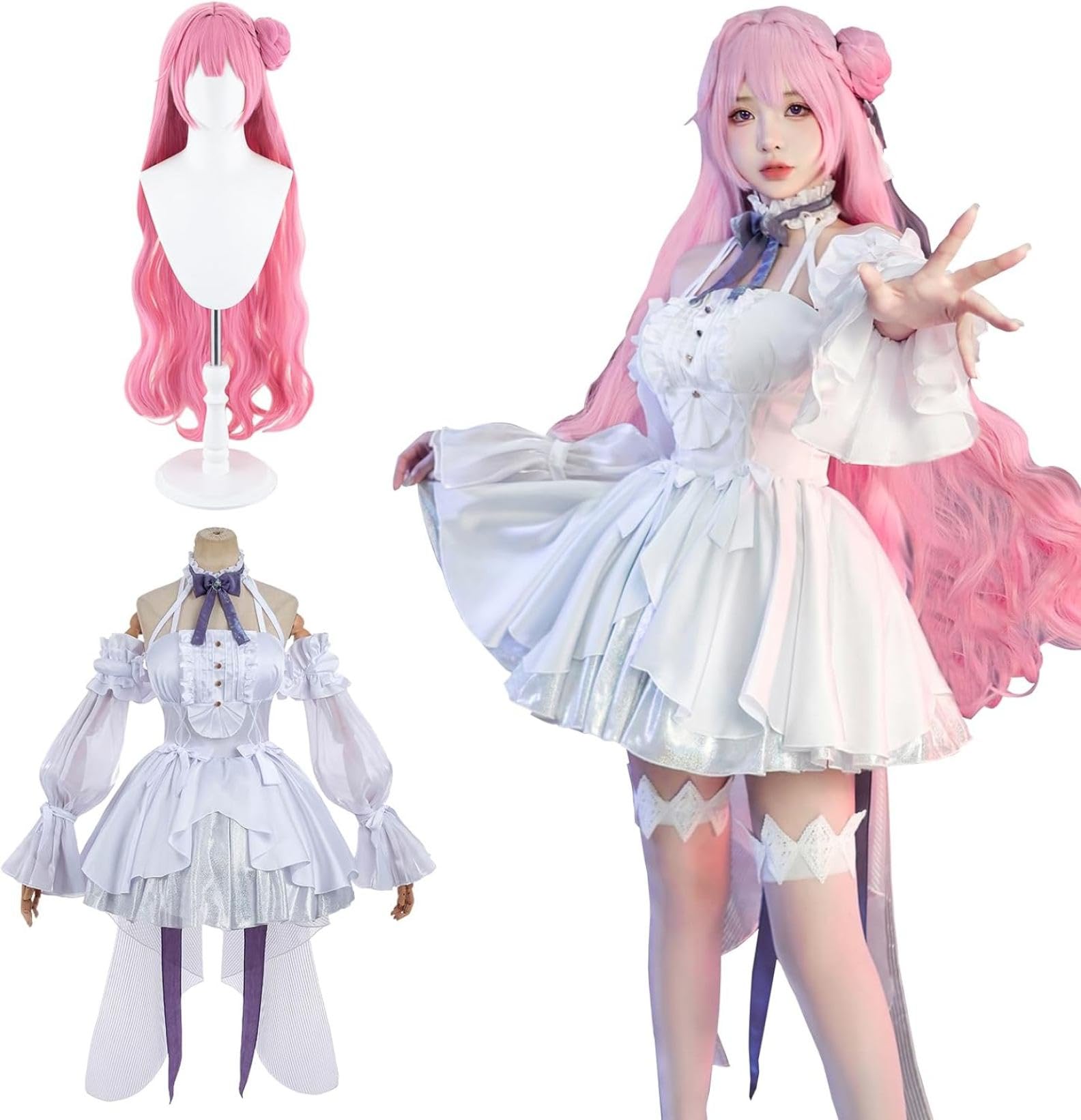 勝利の女神NIKKE ニケ コスプレ ルピー　衣装　ウィッグ付 Amazon.co.jp: [BEANUT] 勝利の女神 NIKKE ニケ ビスケット