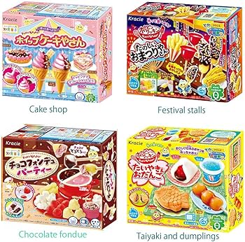 新品で購入後、ほぼ使わず新品に近いです。引き取り限定になります。商品説明必読を Amazon.com: Popin' Cookin' Japaneese DIY Kit Assortment 4pcs