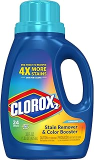Clorox 2 Laundry Stain Remover and Color Booster, Clean Linen, 33 Ounce Bottle