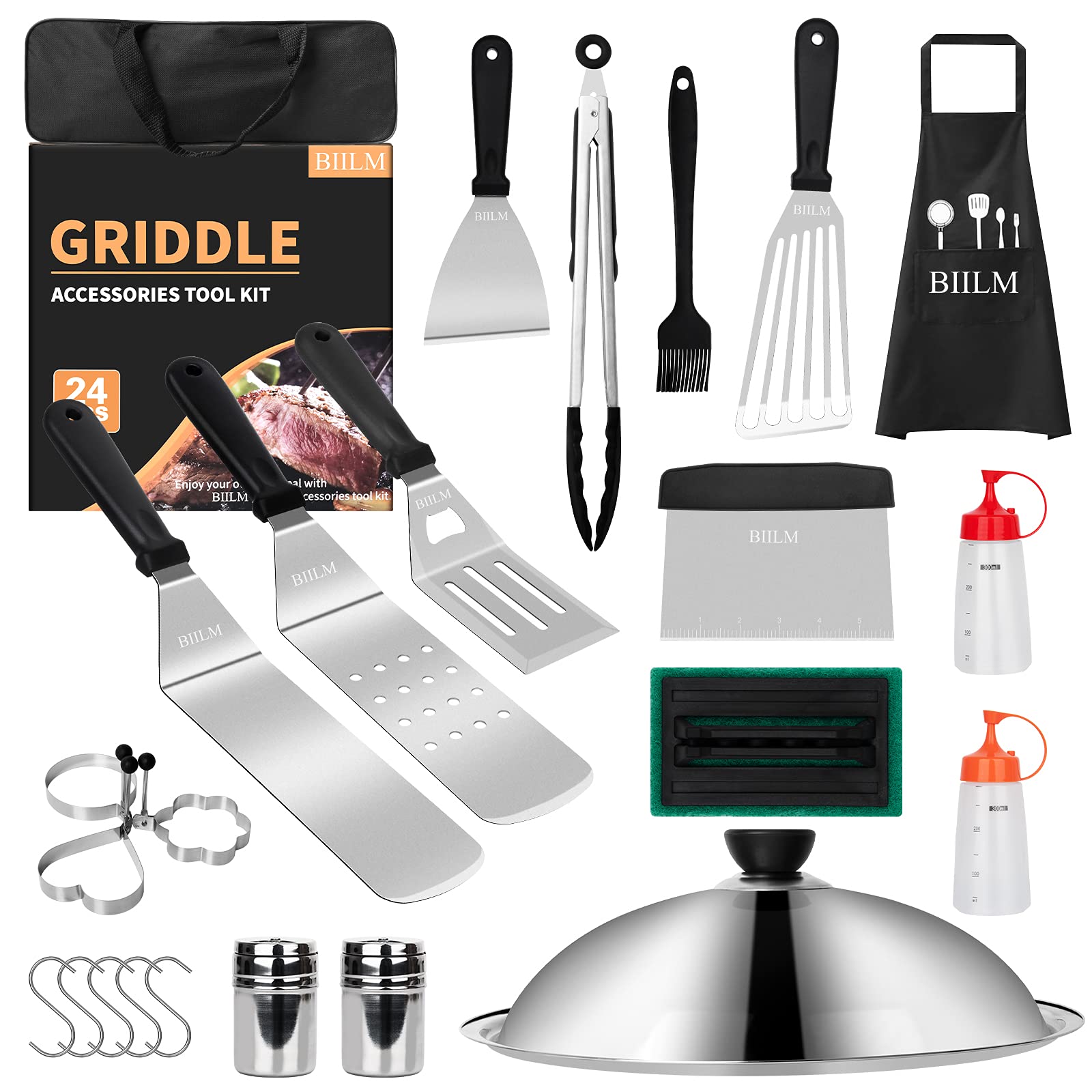 Blackstone Grill Accessories Set For Griddle, MUJUZE Blackstone Grill