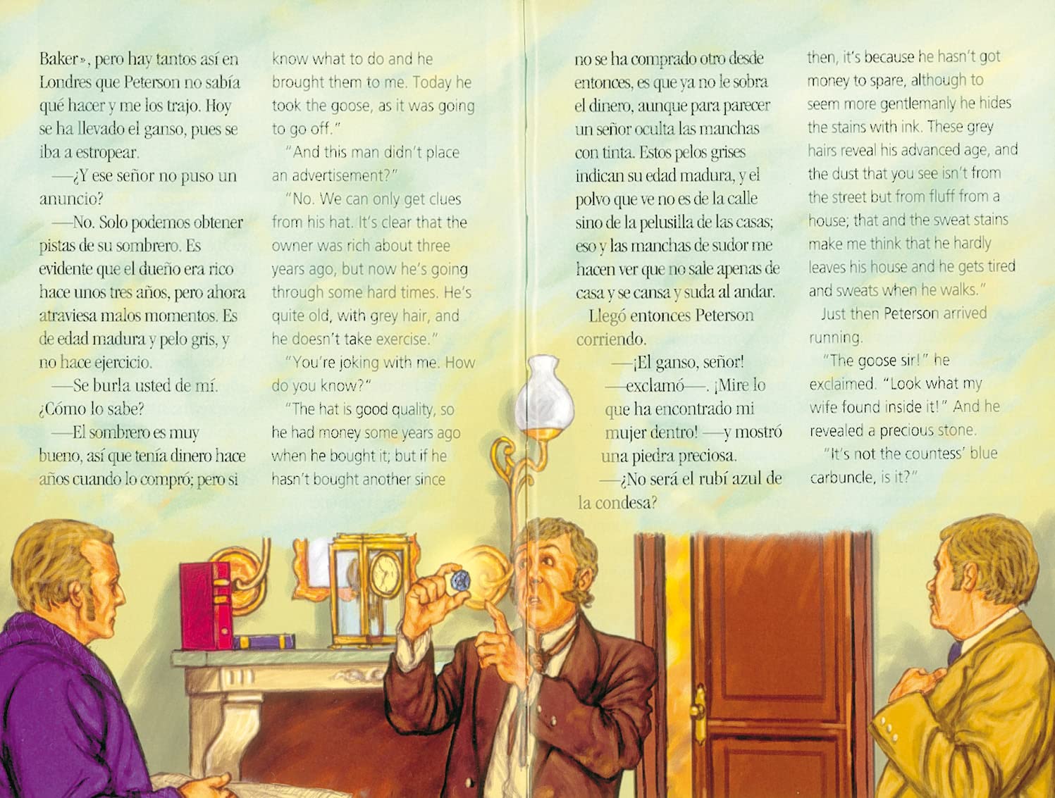 Aventuras de Sherlock Holmes (Clásicos bilingües)
