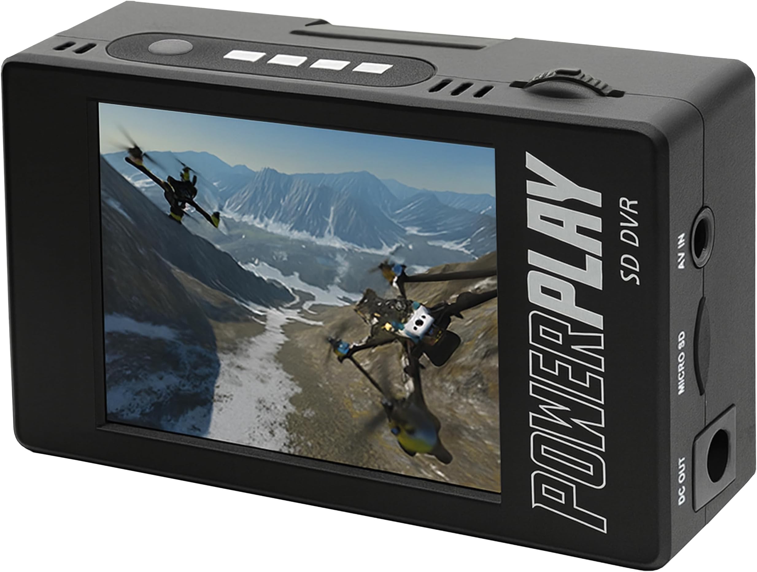 Upgraded PowerPlay DVR Video Recorder, 60fps H.265(HEVC), Video to Digital Converter for Camcorder, VCR, VHS Tapes, AV, RCA, Hi8, DVD, and More (for DV)