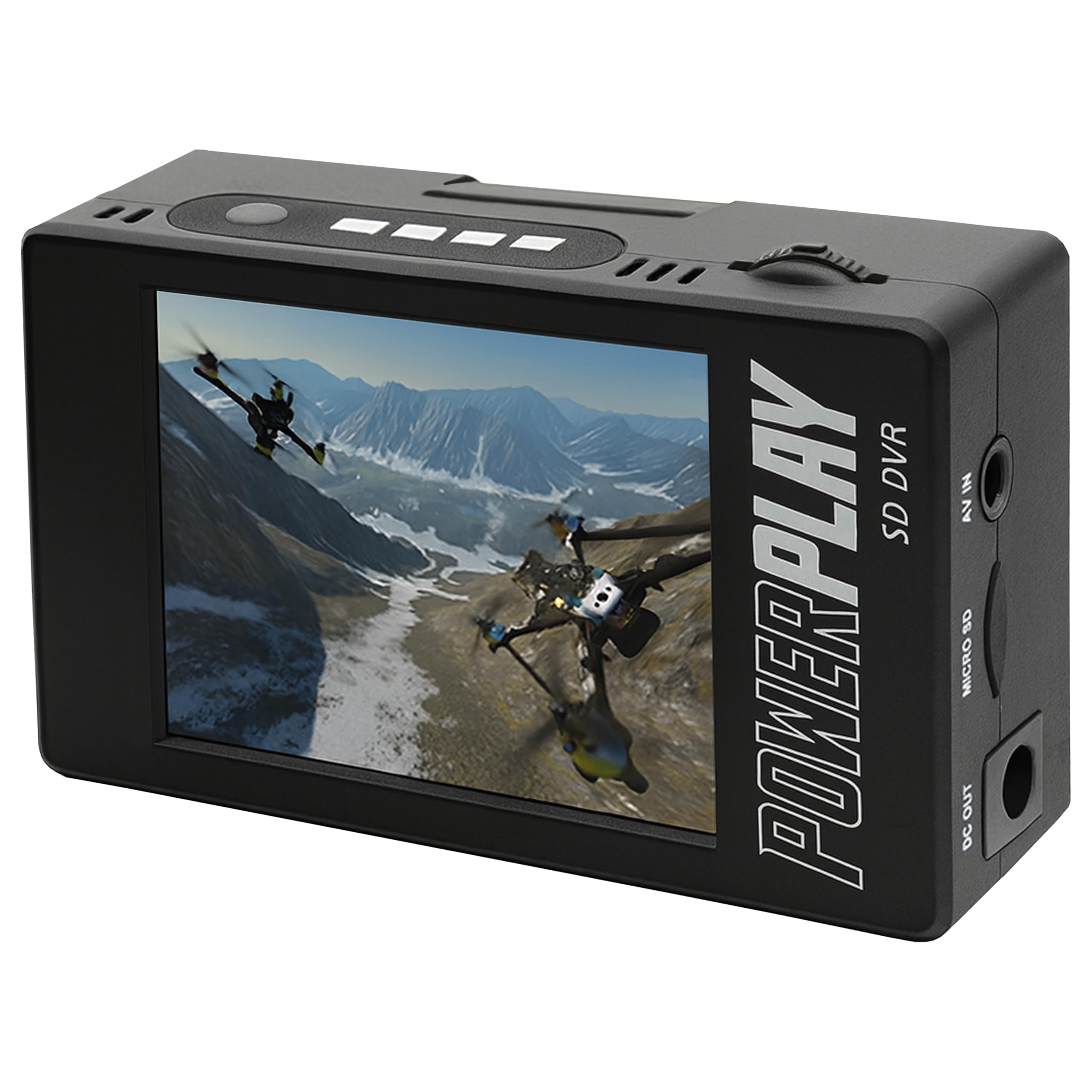 Upgraded PowerPlay DVR Video Recorder, 60fps H.265(HEVC), Video to Digital Converter for Camcorder, VCR, VHS Tapes, AV, RCA, Hi8, DVD, and More (for DV)